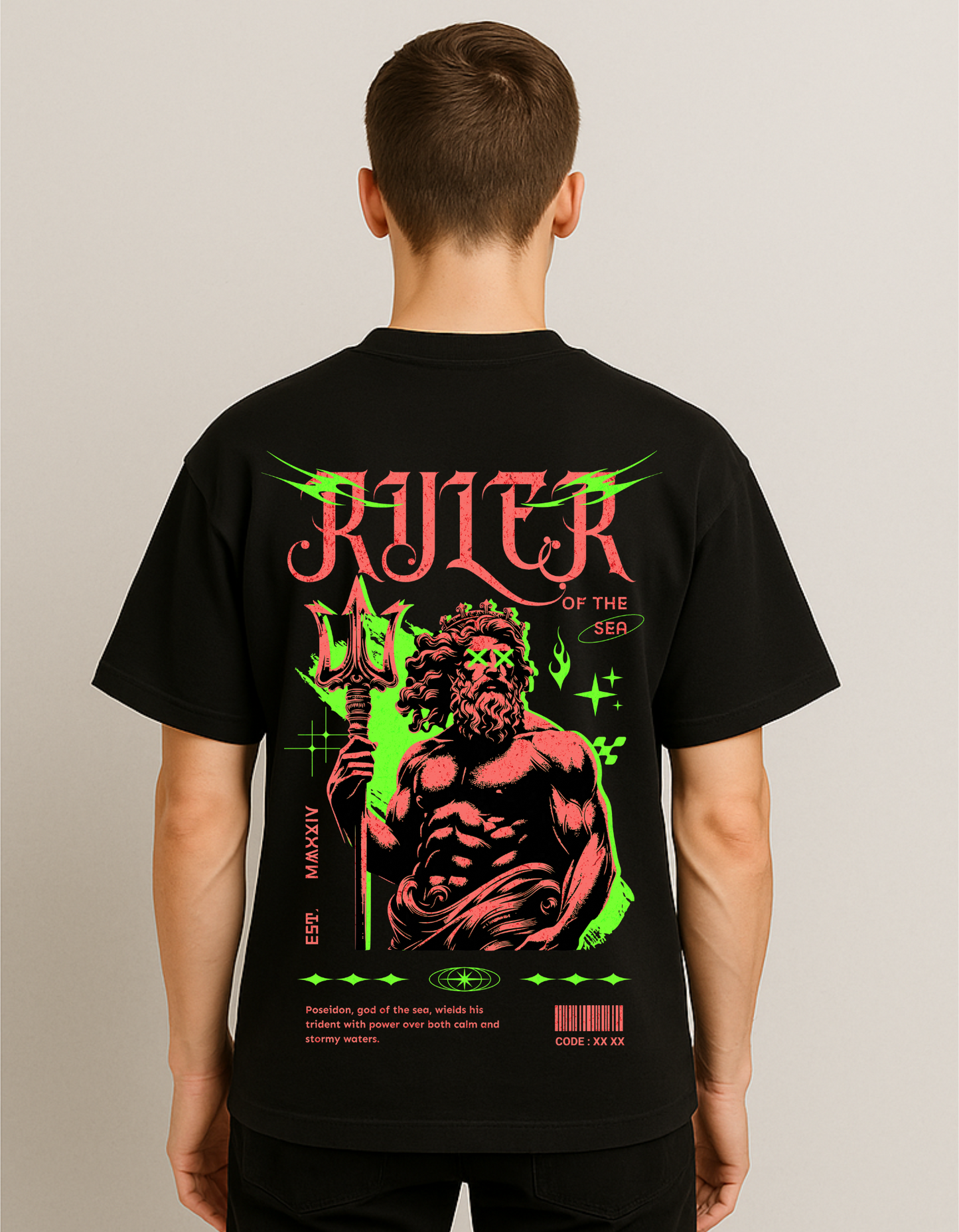 Greek Ruler T shirt