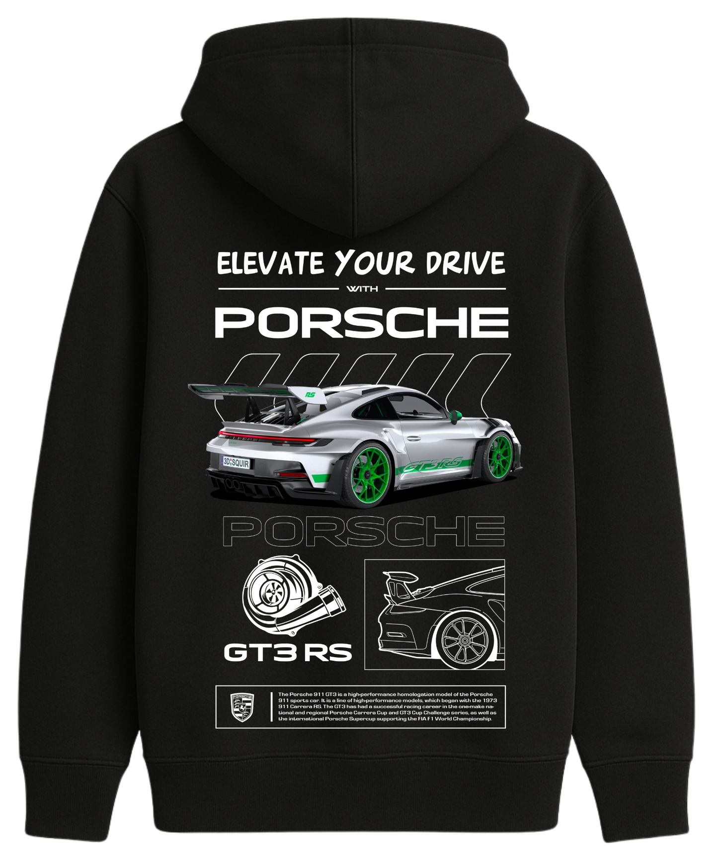 GT3 RS Turbo Hoodie