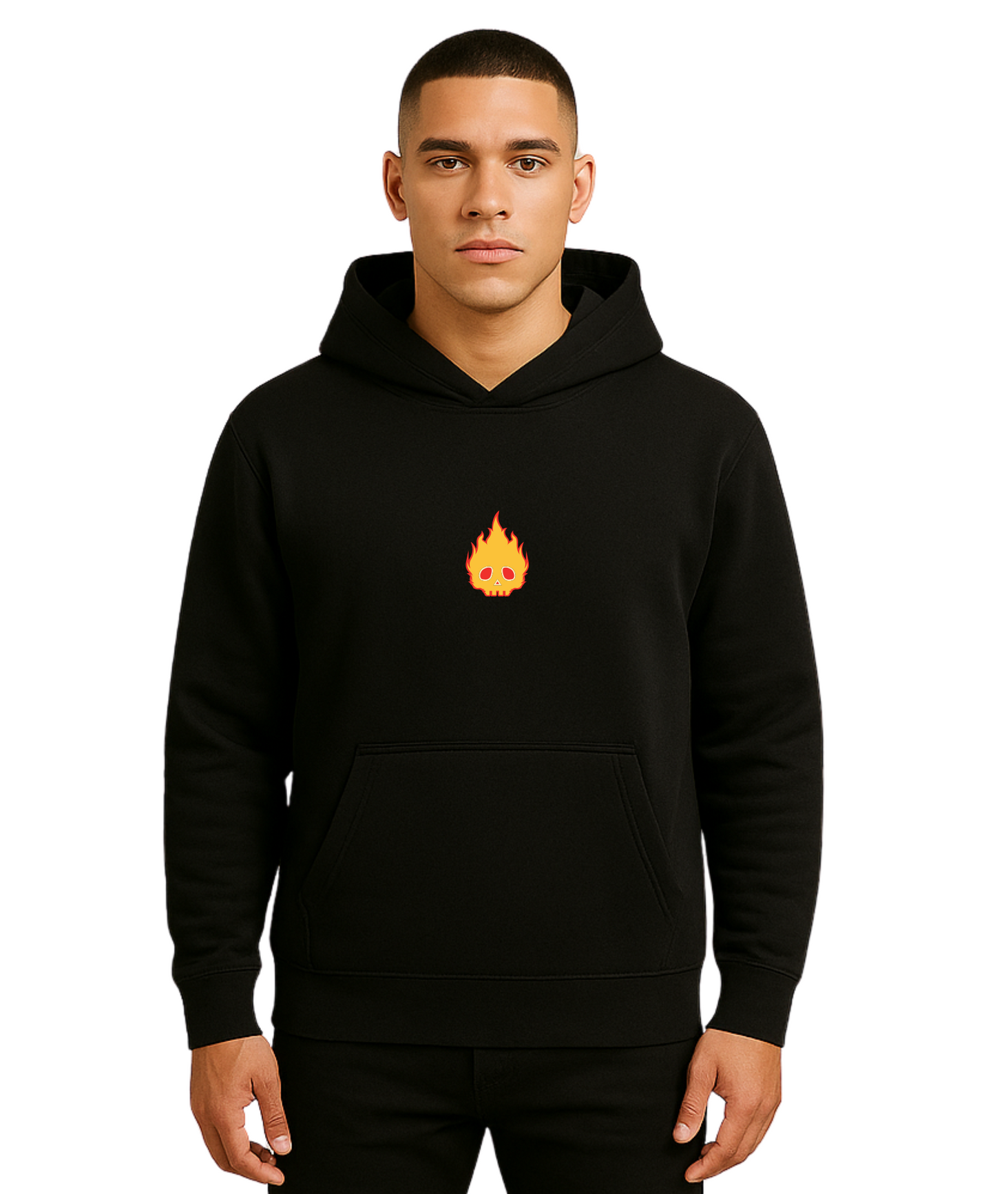 Wildfire Skull Hoodie