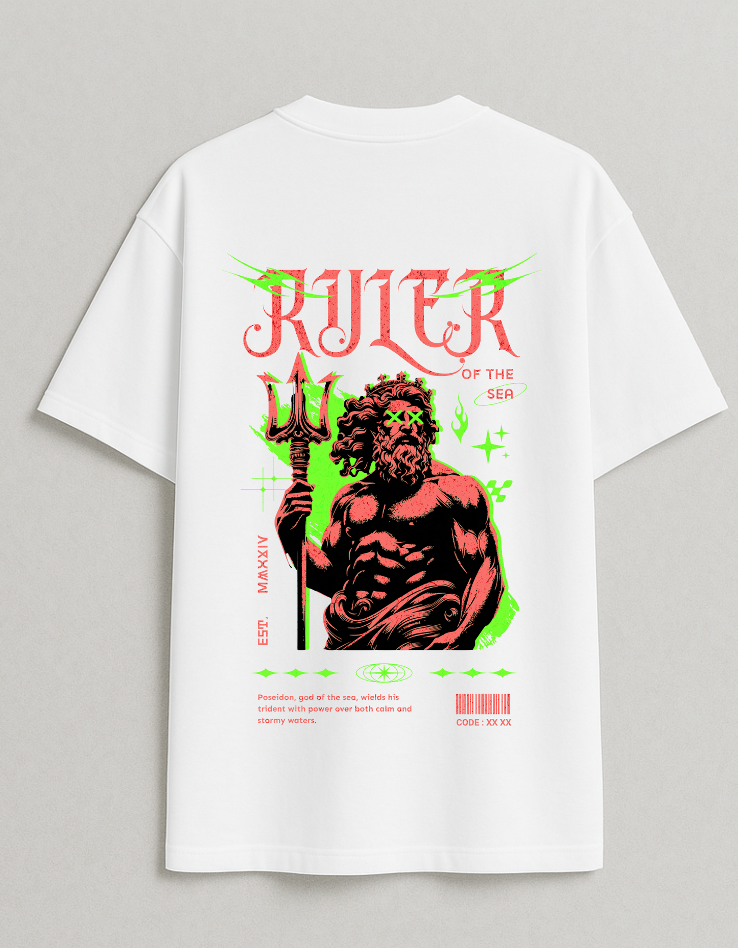 Greek Ruler T shirt