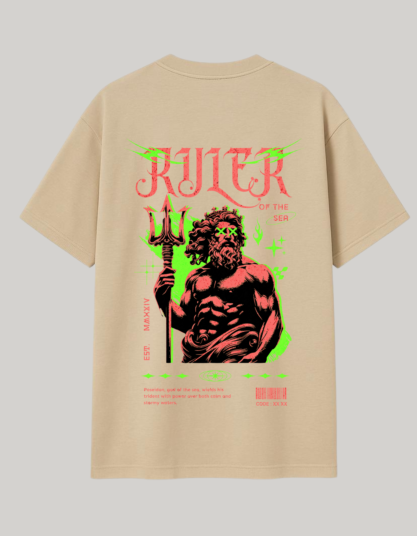 Greek Ruler T shirt