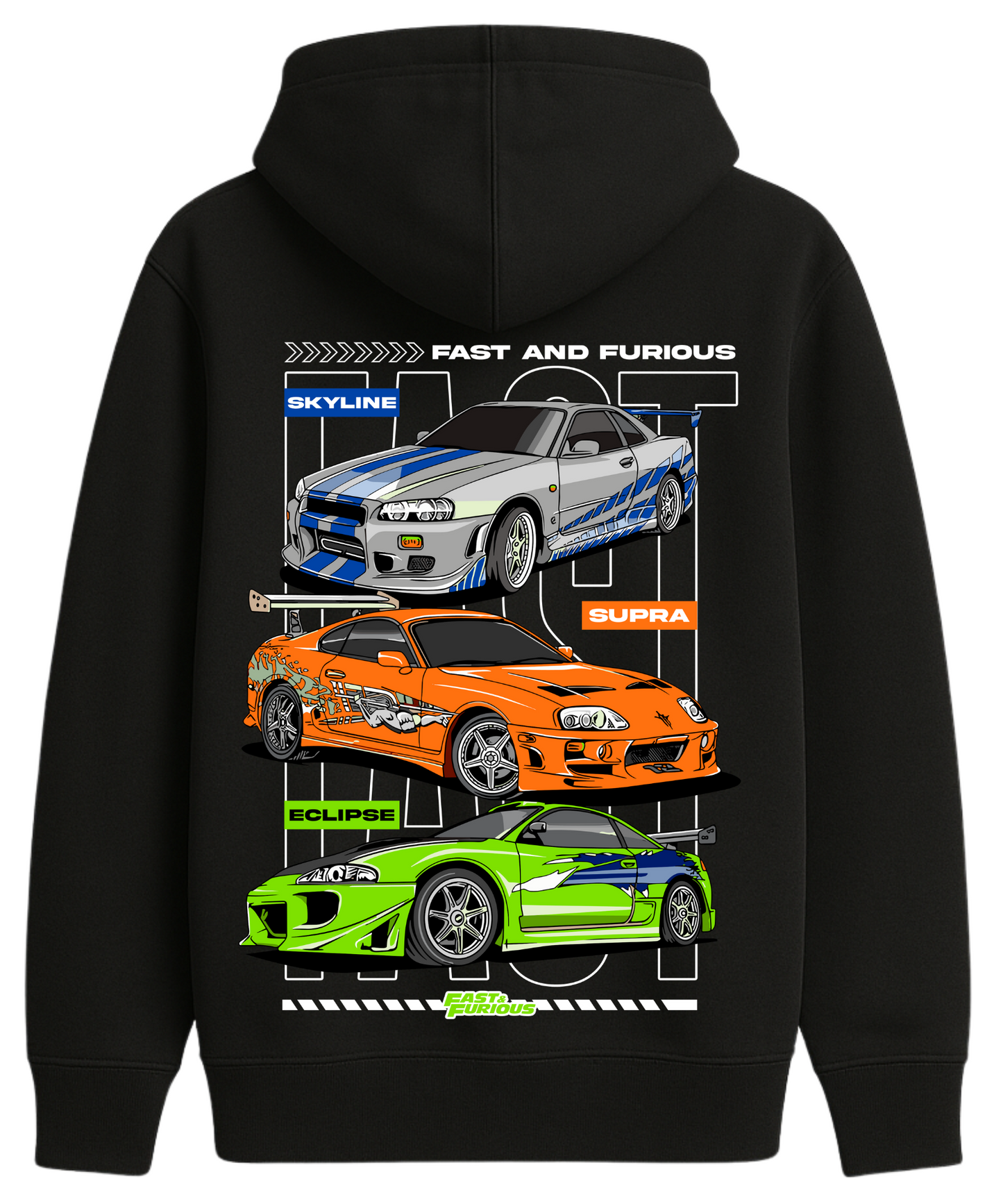 Japanese Cars Hoodies