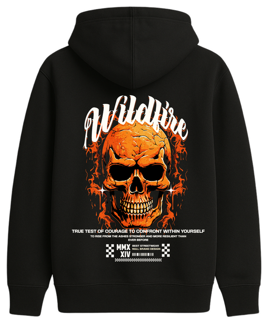 Wildfire Skull Hoodie